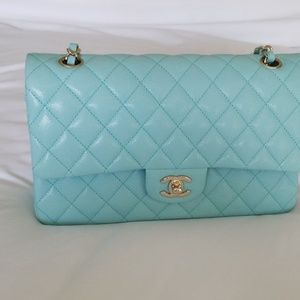 chanel tiffany blue bag 2018